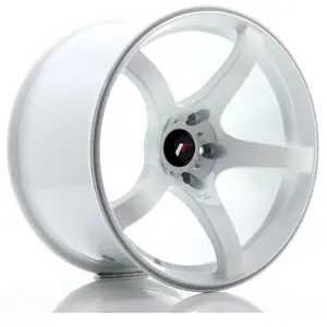 Jante Alu Japan Racing Jr32 9.5x18 5x120 Et18 Blanc pas cher