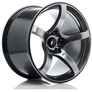 Jante Alu Japan Racing Jr32 18 Pouces - 8.5x18 5x100 Et38 Noir pas cher