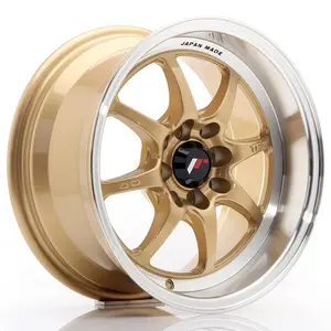 Jante Alu Japan Racing Tf2 7.5x15 4x100 Et10 Or Bord Poli pas cher