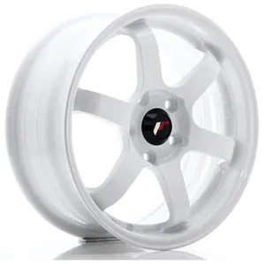 Jante Alu Japan Racing Jr3 15 Pouces - 8x15 4x100 Et25 Blanc pas cher
