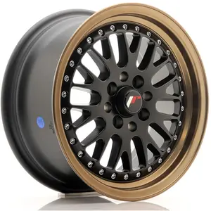 Jante Alu Japan Racing Jr10 7x15 4x100 Et30 Noir Mat pas cher