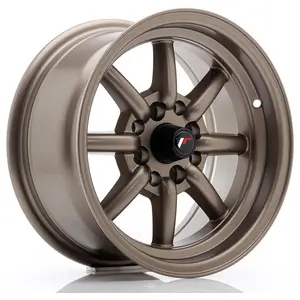 Jante Alu Japan Racing Jr19 15 Pouces - 8x15 4x100 Et0- Bronze Mat pas cher