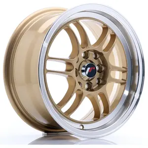 Jante Alu Japan Racing Jr7 7x16 4x100 Et38 Or Bord Poli pas cher