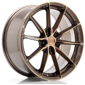 Jante Alu Japan Racing Jr37 19 Pouces - 8.5x19 5x112 Et45 Bronze pas cher