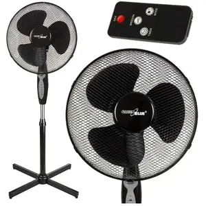 Comparateur de prix : Ventilateur sur pied 40W GreenBlue GB580 3 niveaux de vitesse noir