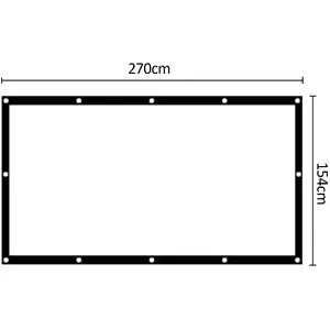 MACLEAN MC-982 - Ecran 120" 265x149cm pas cher