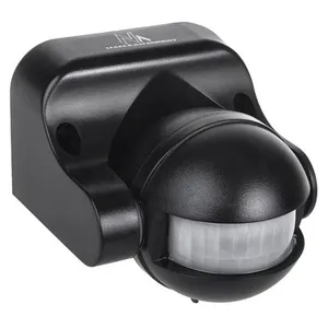 Comparateur de prix : MACLEAN Détecteur de mouvement PIR, infrarouge MCE358 B, IP44, noir, portée 12m, charge max. 800/1200W