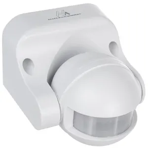 Comparateur de prix : Détecteur de mouvement extérieur Maclean PIR infrarouge IP44 blanc 12m...