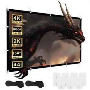 Comparateur de prix : Maclean Écran de Projection Portable Écran de Projection Portable en...