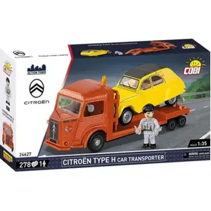 Cobi Action Town 24627 Citroen Type H Car Transporter 24627 pas cher