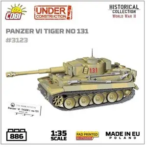 Cobi 3123 - Char Panzer VI Tiger I no 131 pas cher