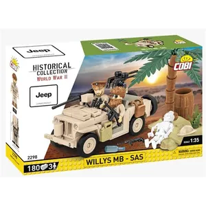 Non communiqué Cobi 2298 - Jeep Willys Mb - Sas - Jeu de Construction pas cher