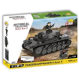 Cobi - 2597 Char Panzerkampfwagen II Ausf. F - Jeu de Construction pas cher