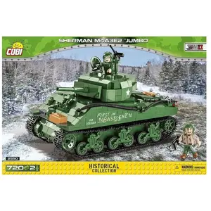 Cobi 2550 - Char Sherman M4A3E2 Jumbo (Jeu de Construction) pas cher
