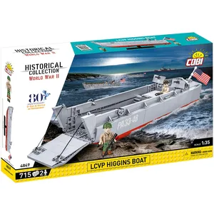 Comparateur de prix : Cobi 715 PCS HC WWII /4849/ LCVP HIGGINS BOAT - Jeu de construction - COBI-4849