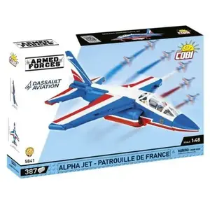 Cobi 5841 - Avion Alpha Jet Patrouille de France (Jeu de Construction) pas cher