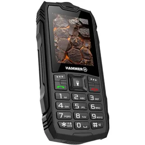 HAMMER Téléphone incassable à touches Batterie 3000mAh Étanche IP68 SOS Hamme... pas cher