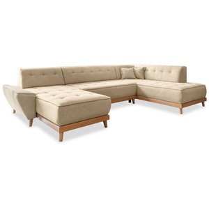 MIUFORM Dazzling Daisy canapé d'angle 8pl convertible, beige Dazzling Daisy pas cher