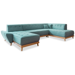 MIUFORM Dazzling Daisy canapé d'angle 8pl convertible, turquoise Dazzl... pas cher