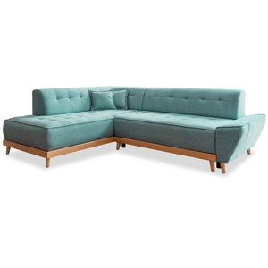 MIUFORM Dazzling Daisy canapé d'angle 6pl convertible, turquoise Dazzl... pas cher