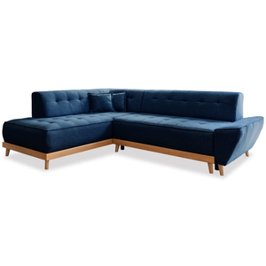MIUFORM Dazzling Daisy canapé d'angle 6pl convertible, bleu marine Daz... pas cher