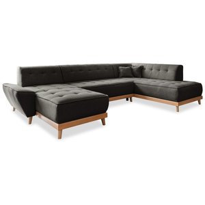 MIUFORM Dazzling Daisy canapé d'angle 8pl convertible, anthracite Dazz... pas cher