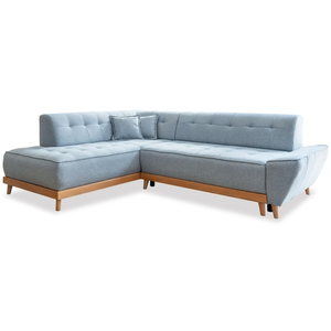 MIUFORM Dazzling Daisy canapé d'angle 6pl convertible, bleu clair Dazz... pas cher