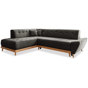 MIUFORM Dazzling Daisy canapé d'angle 6pl convertible, anthracite Dazz... pas cher