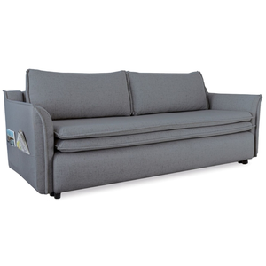 MIUFORM Charlie charlie canapé 3 pl convertible , gris 730LIN18 pas cher