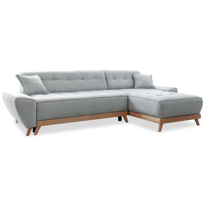 MIUFORM Dazzling Daisy canapé d'angle 4pl convertible, gris clair Dazz... pas cher