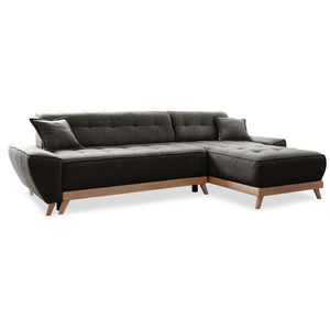 MIUFORM Dazzling Daisy canapé d'angle 4pl convertible, anthracite Dazz... pas cher