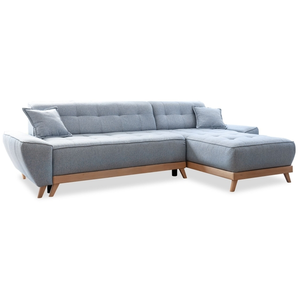 MIUFORM Dazzling Daisy canapé d'angle 4pl convertible, bleu clair Dazz... pas cher
