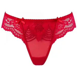 Tanga - Rouge Axami lingerie pas cher