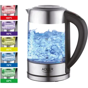 Mpm Mcz-86 Bouilloire électrique Rétro-éclairée 1,7 L Sans Fil Filtre Anti Calcaire 2200w Noir Mpm  Ma 42ca102mpmm 1iq4t  50096363