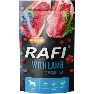 10x500g Rafi Dog, agneau, nourriture humide pour chiens pas cher