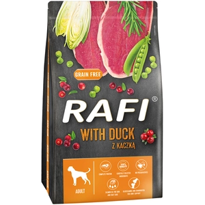 Comparateur de prix : 10kg Rafi Adult nourriture pour chien avec canard nourriture pour chien sèche