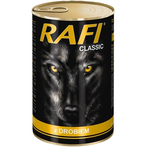 Comparateur de prix : Dolina Noteci Aliments humides pour chiens DNP Sp. z o.o. Rafi Dog Pusz.1240G Aviculture classique / 6
