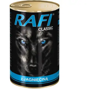 Comparateur de prix : Nourriture Humide pour Chiens DNP Sp. z o.o. Chien rafi pusz.1240g Classique jagni cina / 12