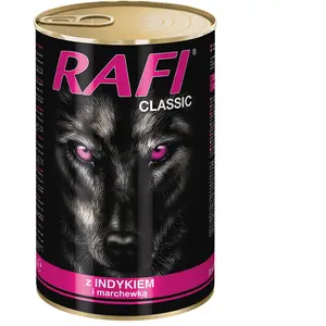 6x 1240g Rafi Dog dinde, nourriture humide pas cher