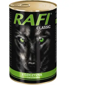 6x 1240g Rafi Dog venaison, nourriture humide pas cher