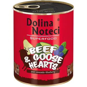 6x800g, Dolina Noteci Superfood, coeur de boeuf et d'oie, nourriture h...Vendu parzooplus