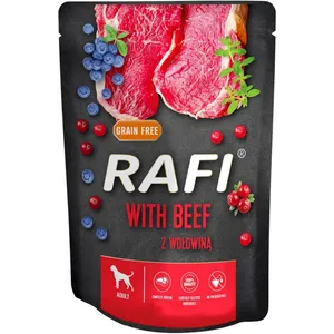 10x300g Rafi Dog, boeuf, nourriture humide pour chiens pas cher