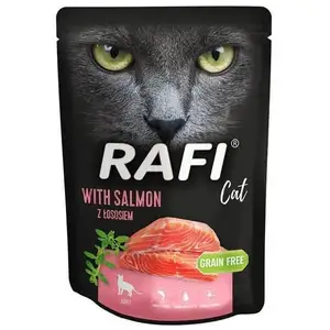 Dolina Noteci RAFI Cat Saumon Nourriture pour chat 300 g pas cher
