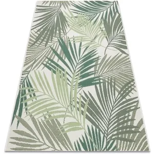 Comparateur de prix : RUGSX Tapis EN CORDE SIZAL COLOR 19433/062 Feuilles Vert JUNGLE green 80x150 cm