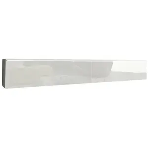Mirjan24 Meuble TV en Verre pour TV avec Porte TV et Porte TV pas cher