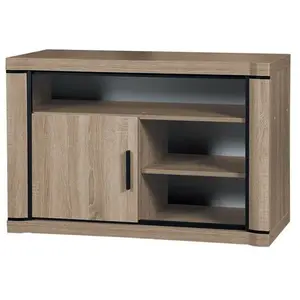 Mobilier1 - Meuble tv Stanton D110, Sonoma chêne, Le nombre de portes:... pas cher