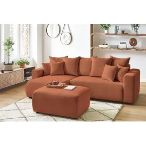 Canapé d'angle convertible Bobochic Canapé d'angle réversible converti... pas cher