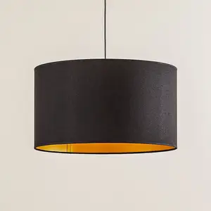 Euluna Roller suspension dorée/noire pas cher