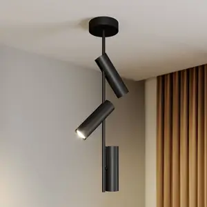 Comparateur de prix : SIGMA Spot pour plafond Leda 3, à 3 lampes, noir