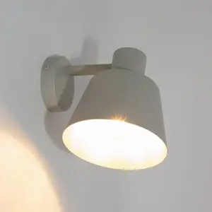 Comparateur de prix : SIGMA Applique murale Dunka, taupe, à 1 lampe, acier, E27, hauteur 17 ...
